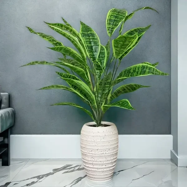 Artificial Snake Plant Leaves