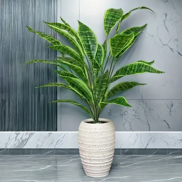 Artificial Snake Plant Leaves - Image 3