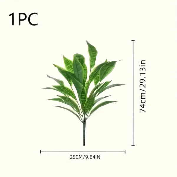 Artificial Snake Plant Leaves - Image 4